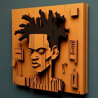 3D model Jean Michel Basquiat (STL)